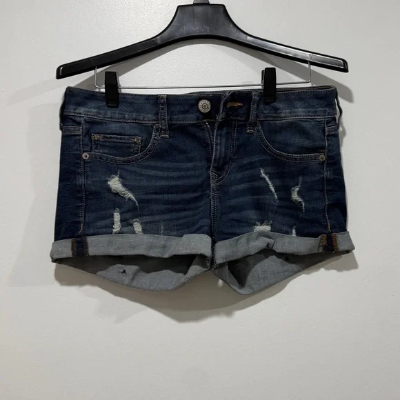 Express Dark Blue Denim Jeans - Picture 3 of 5